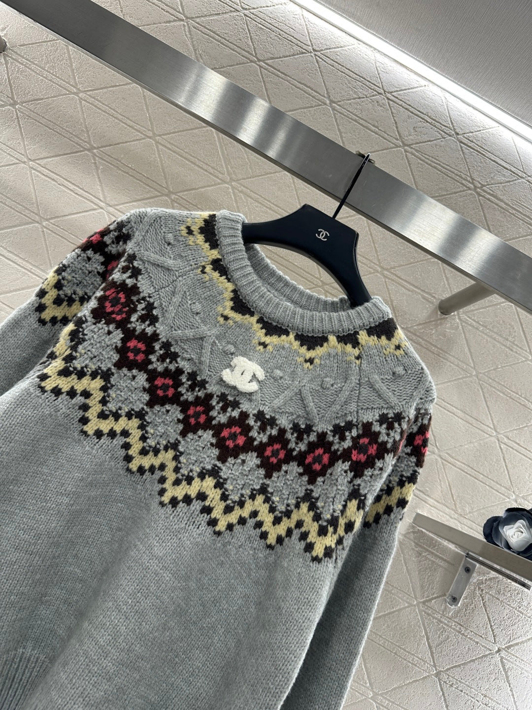 Heavy industry crochet sweater
