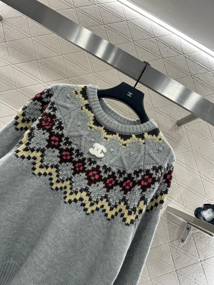 Heavy industry crochet sweater
