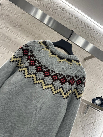 Heavy industry crochet sweater