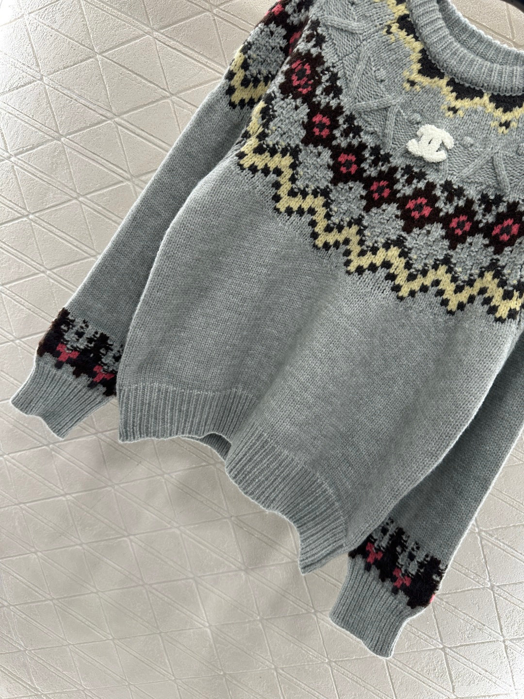 Heavy industry crochet sweater