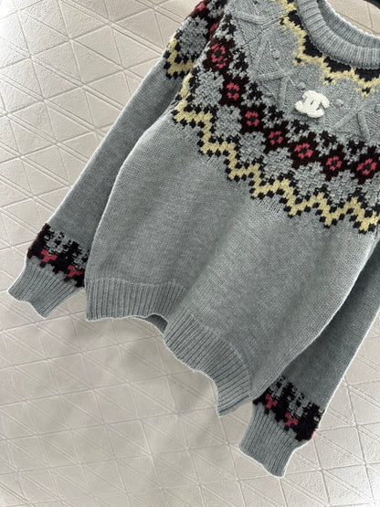 Heavy industry crochet sweater
