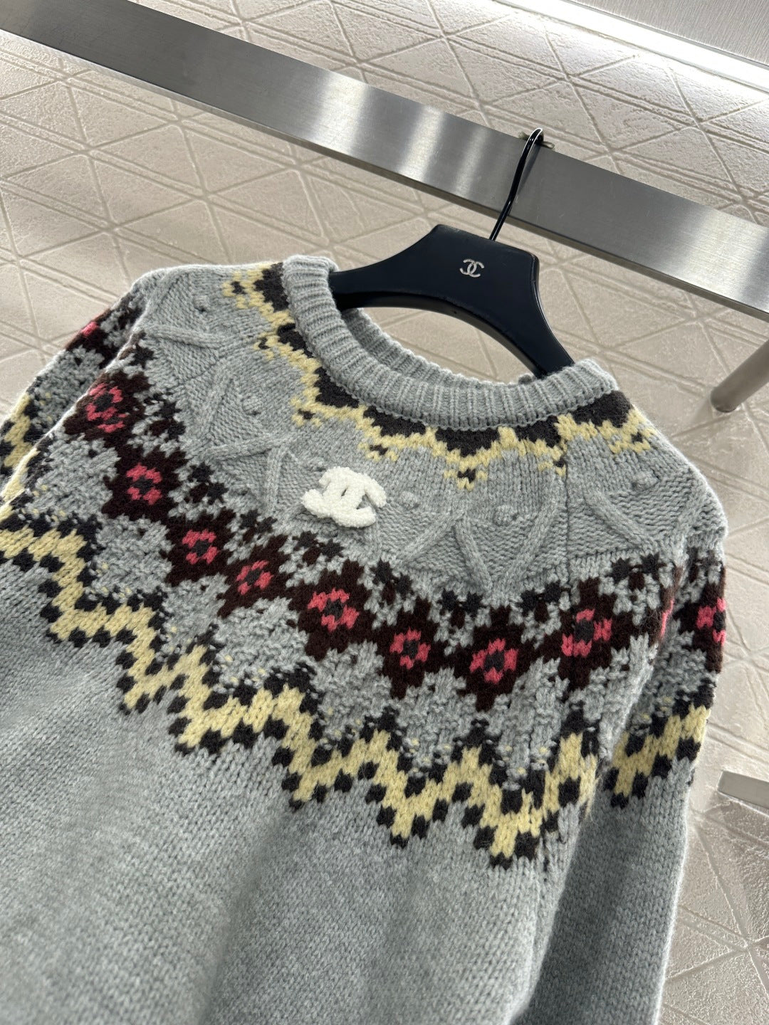 Heavy industry crochet sweater
