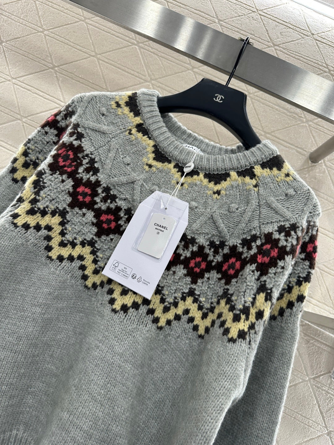Heavy industry crochet sweater