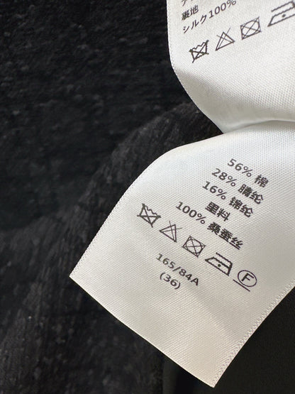 Tengge pattern H-shaped short sleeved dress