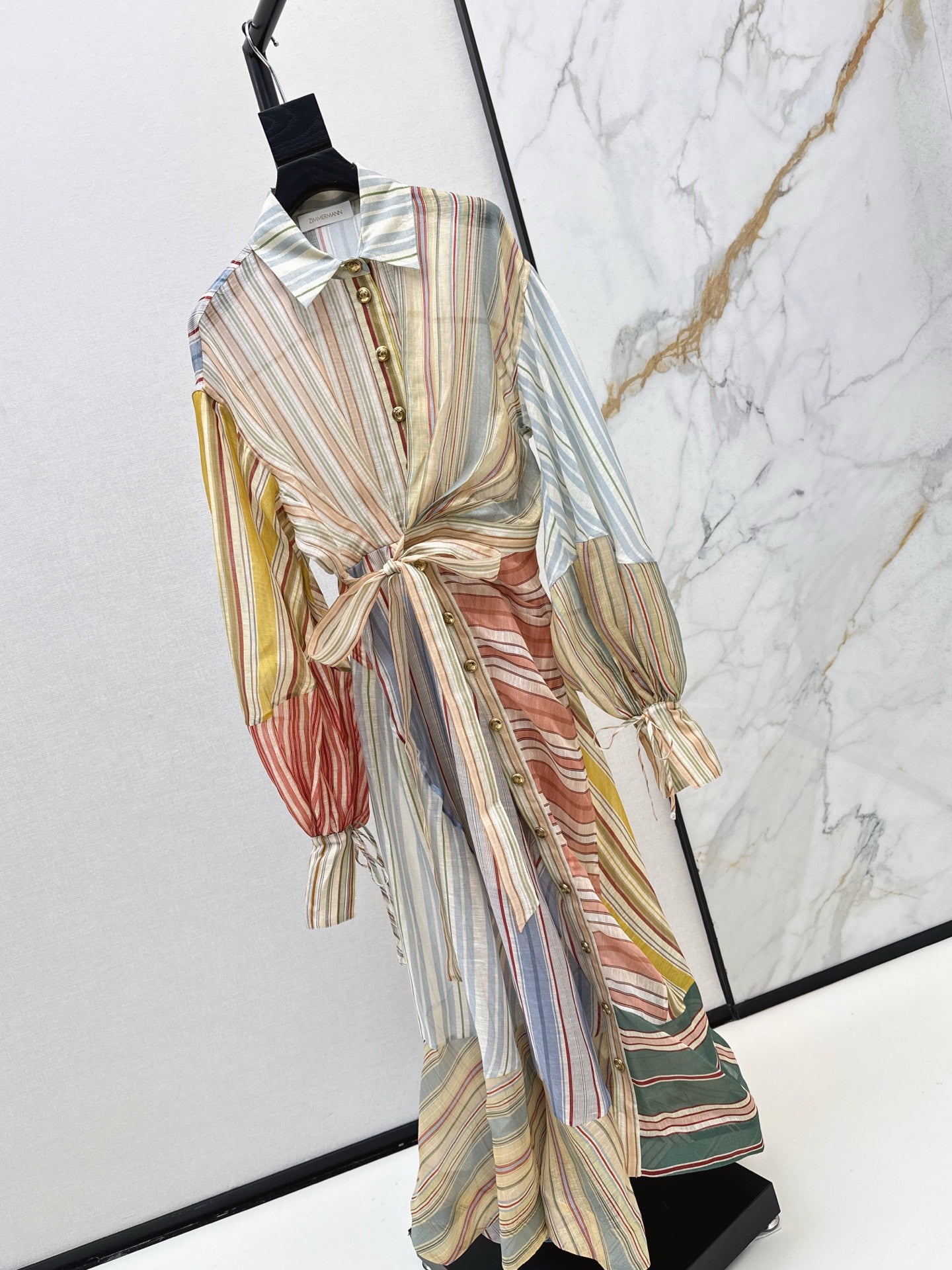 Holiday style printed dress