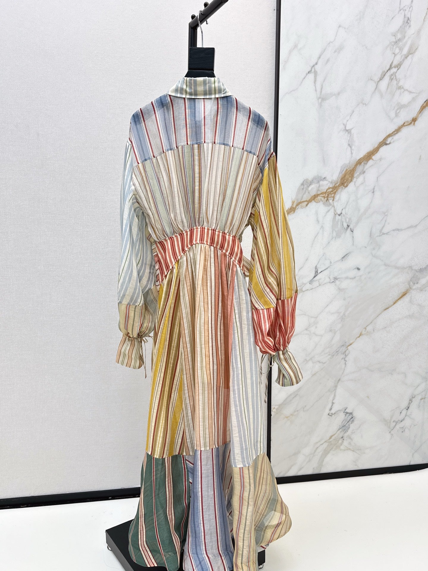 Holiday style printed dress