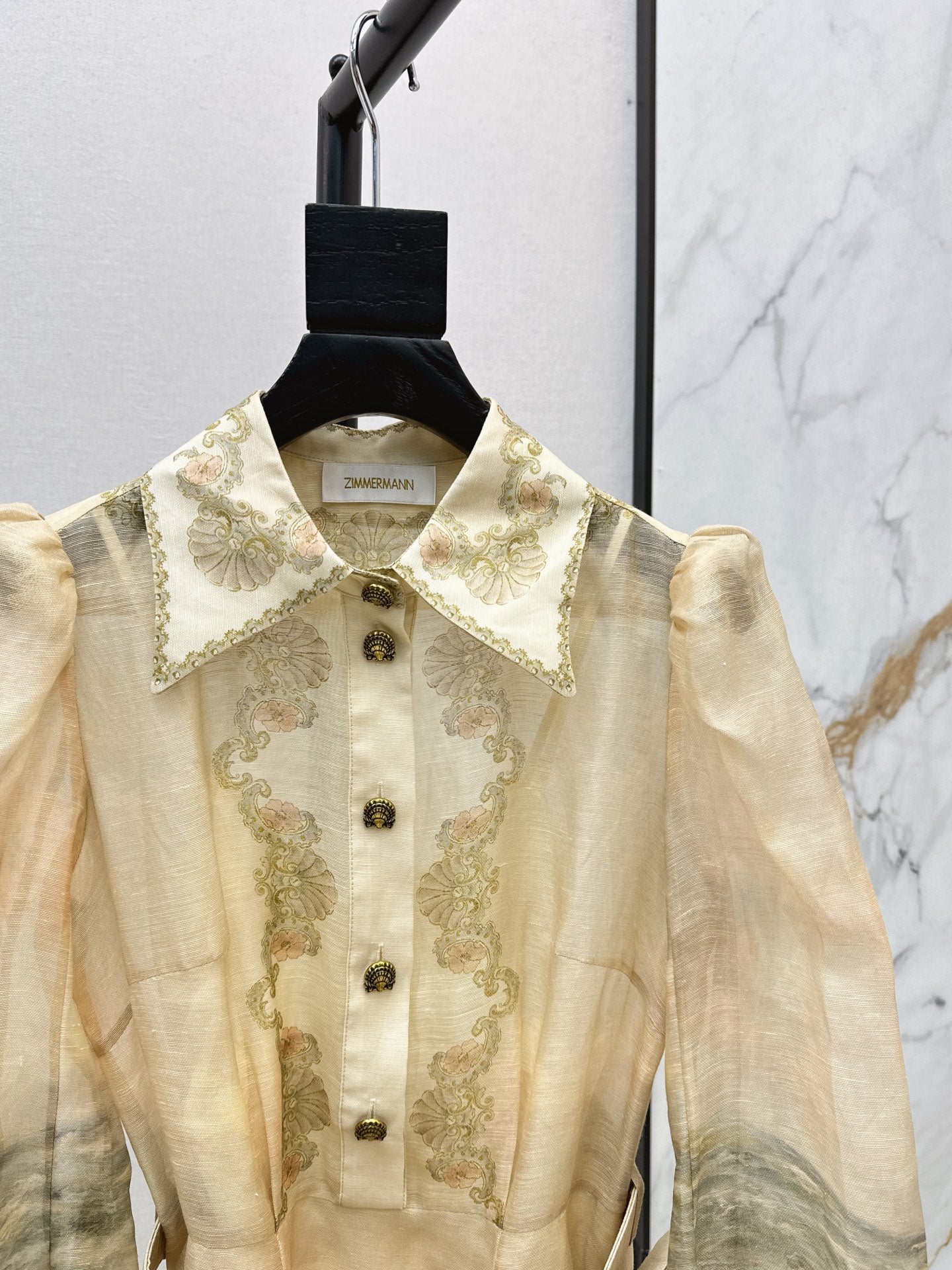 Holiday style printed dress