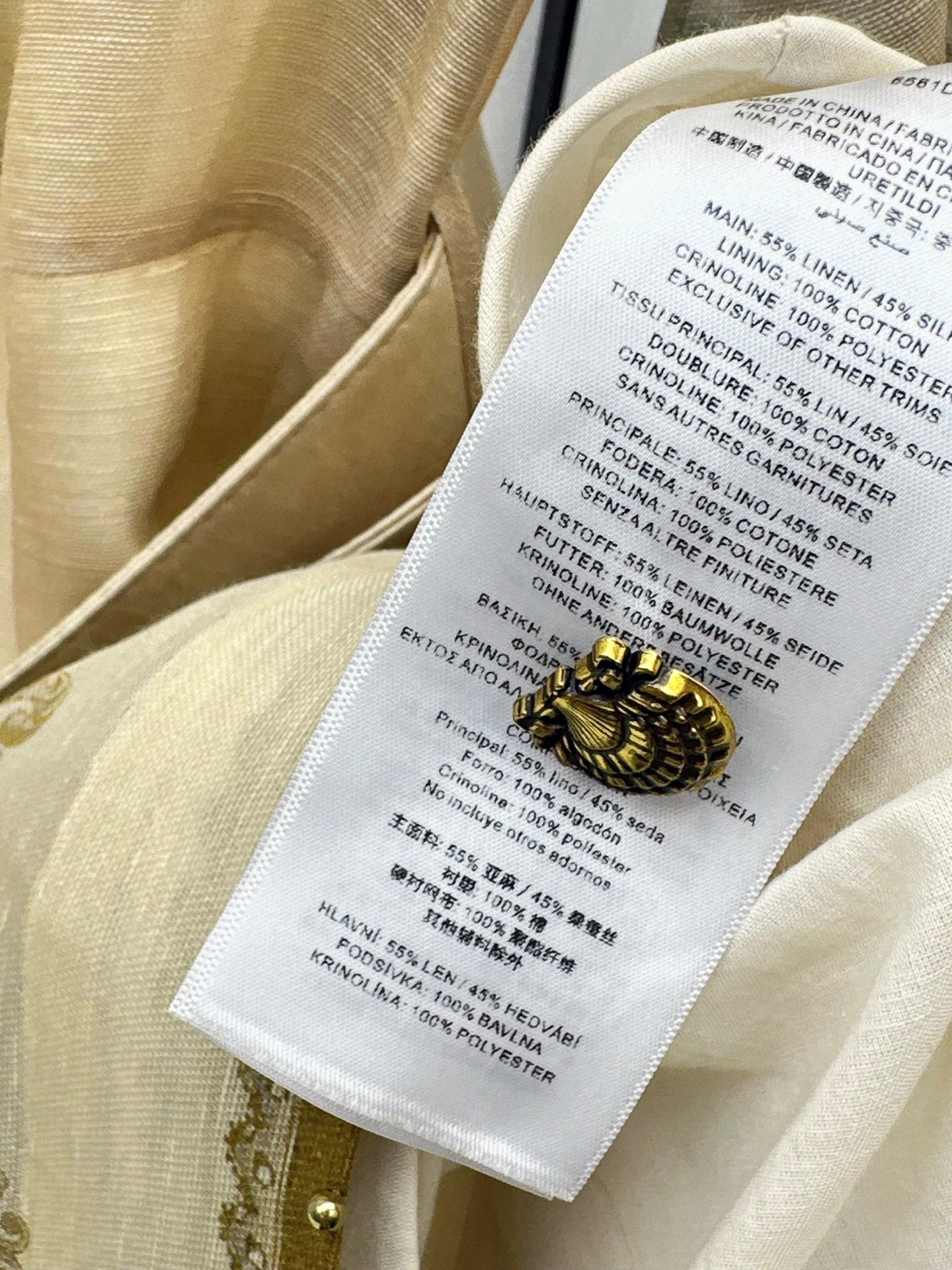 Holiday style printed dress