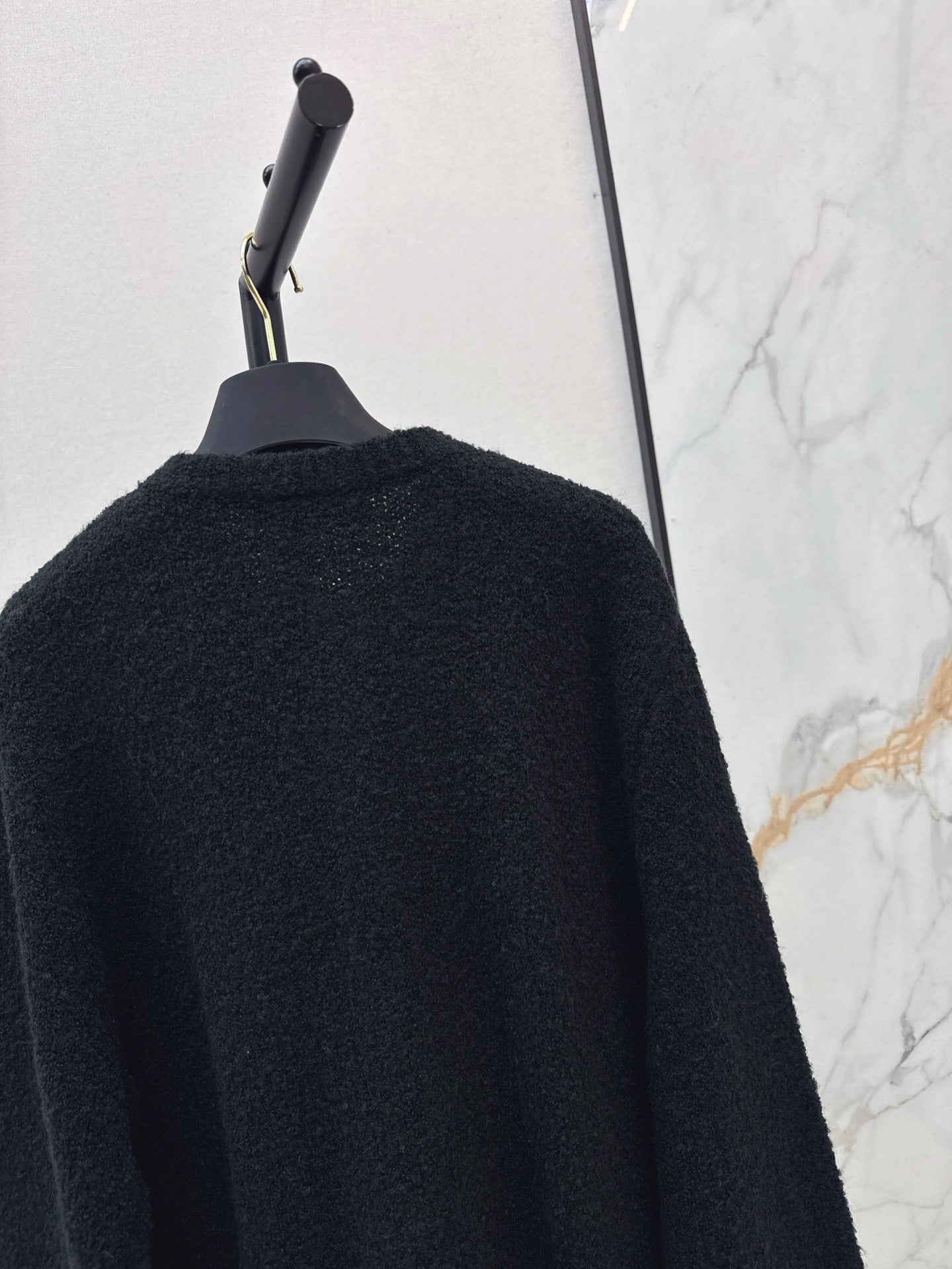 Flower jacquard cardigan