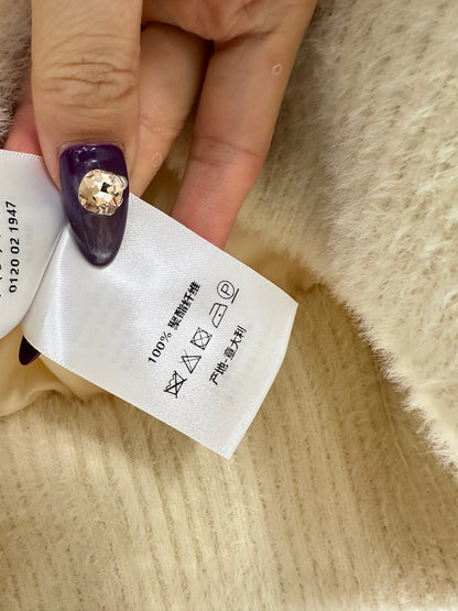Baseball Thread Teddy Lamb Coat