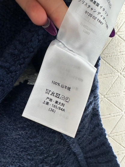 Jacquard knitted vest