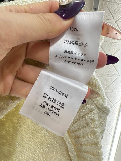 Jacquard knitted vest