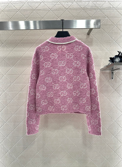 Jacquard Knitted Top