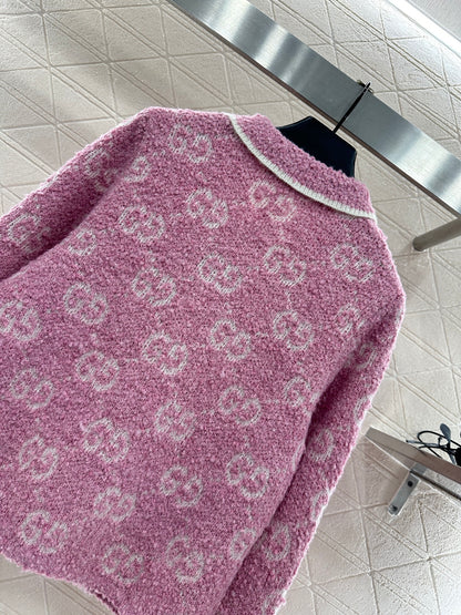 Jacquard Knitted Top