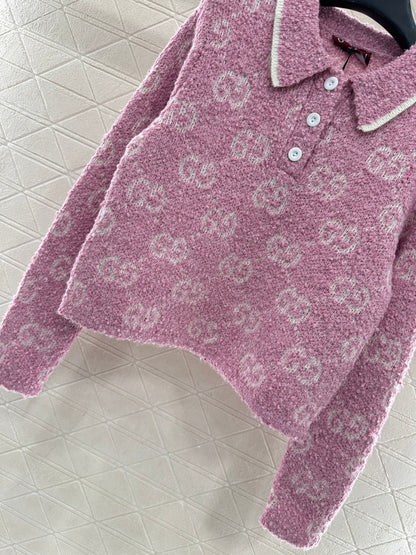 Jacquard Knitted Top