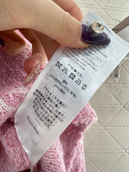 Jacquard Knitted Top