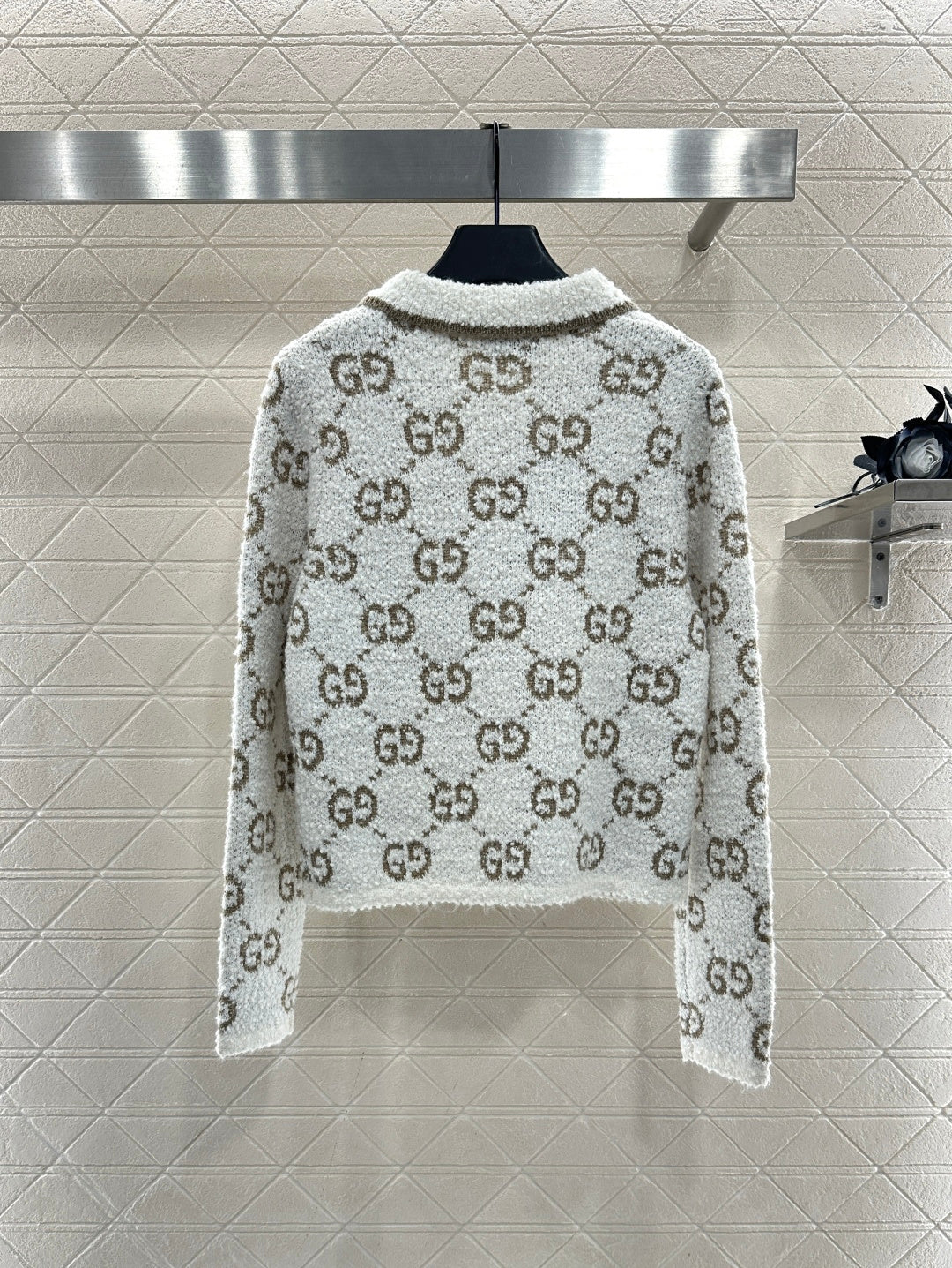 Jacquard Knitted Top