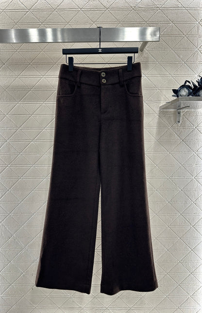 Stand up collar jacket and pants set