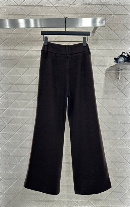 Stand up collar jacket and pants set