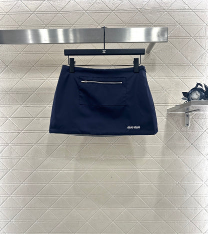 Nylon workwear zipper skirt