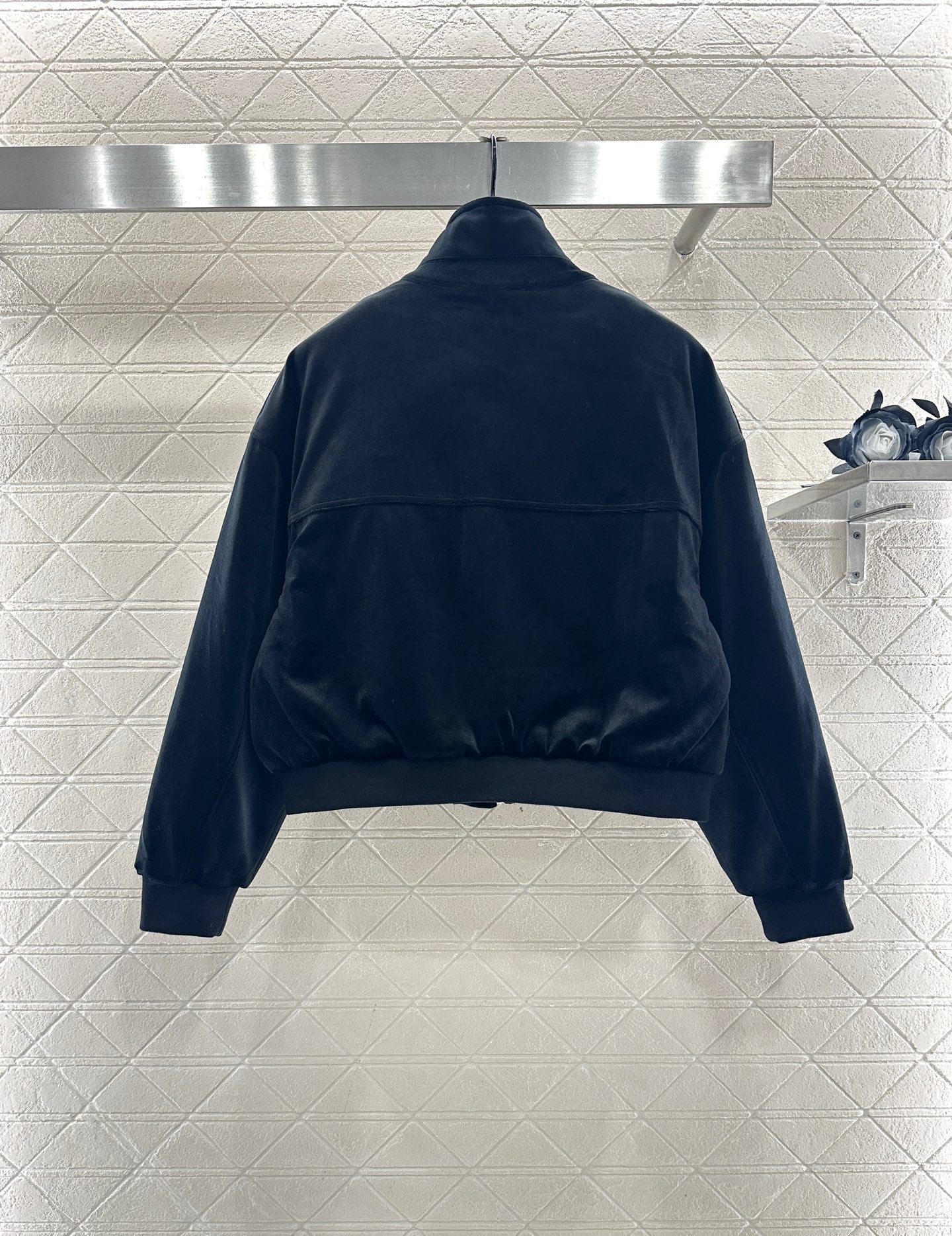 Flip Short Zipper Cotton Jacket