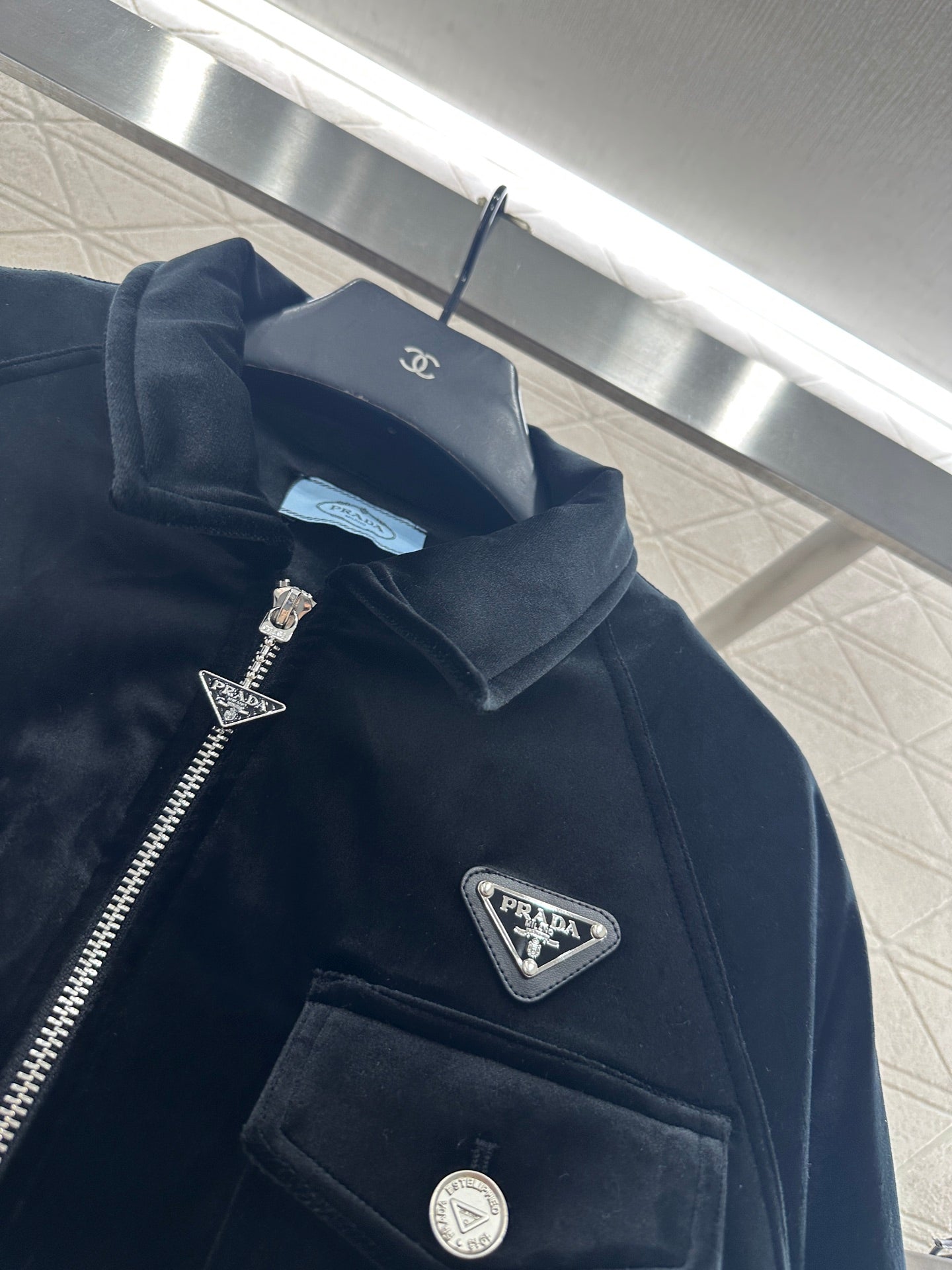 Flip Short Zipper Cotton Jacket