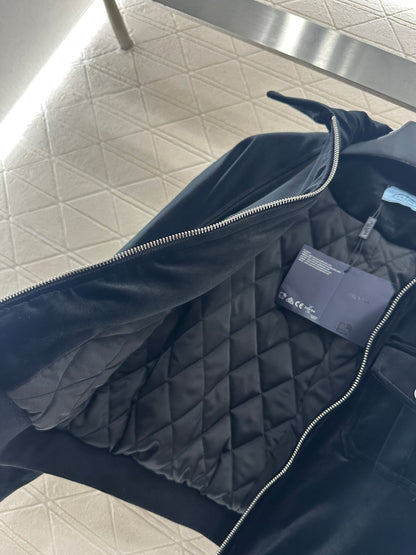 Flip Short Zipper Cotton Jacket