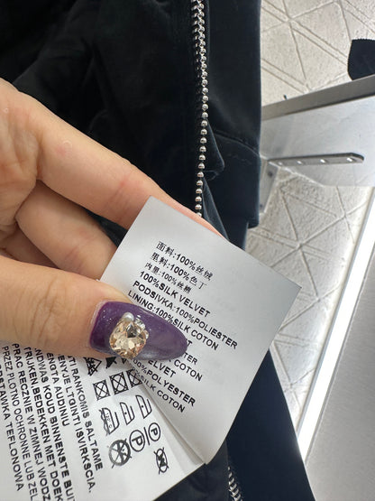 Flip Short Zipper Cotton Jacket