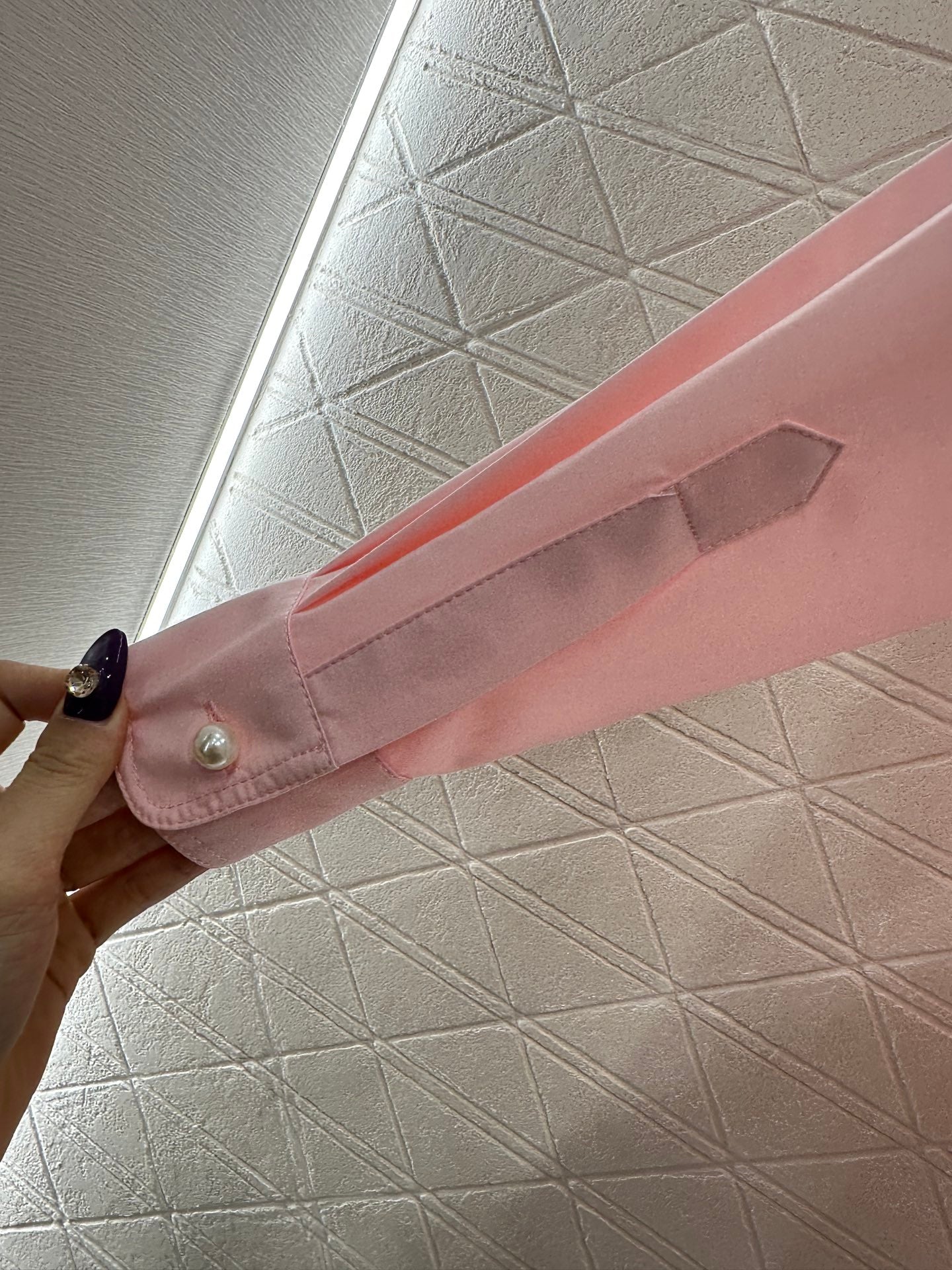 Embroidered logo shirt