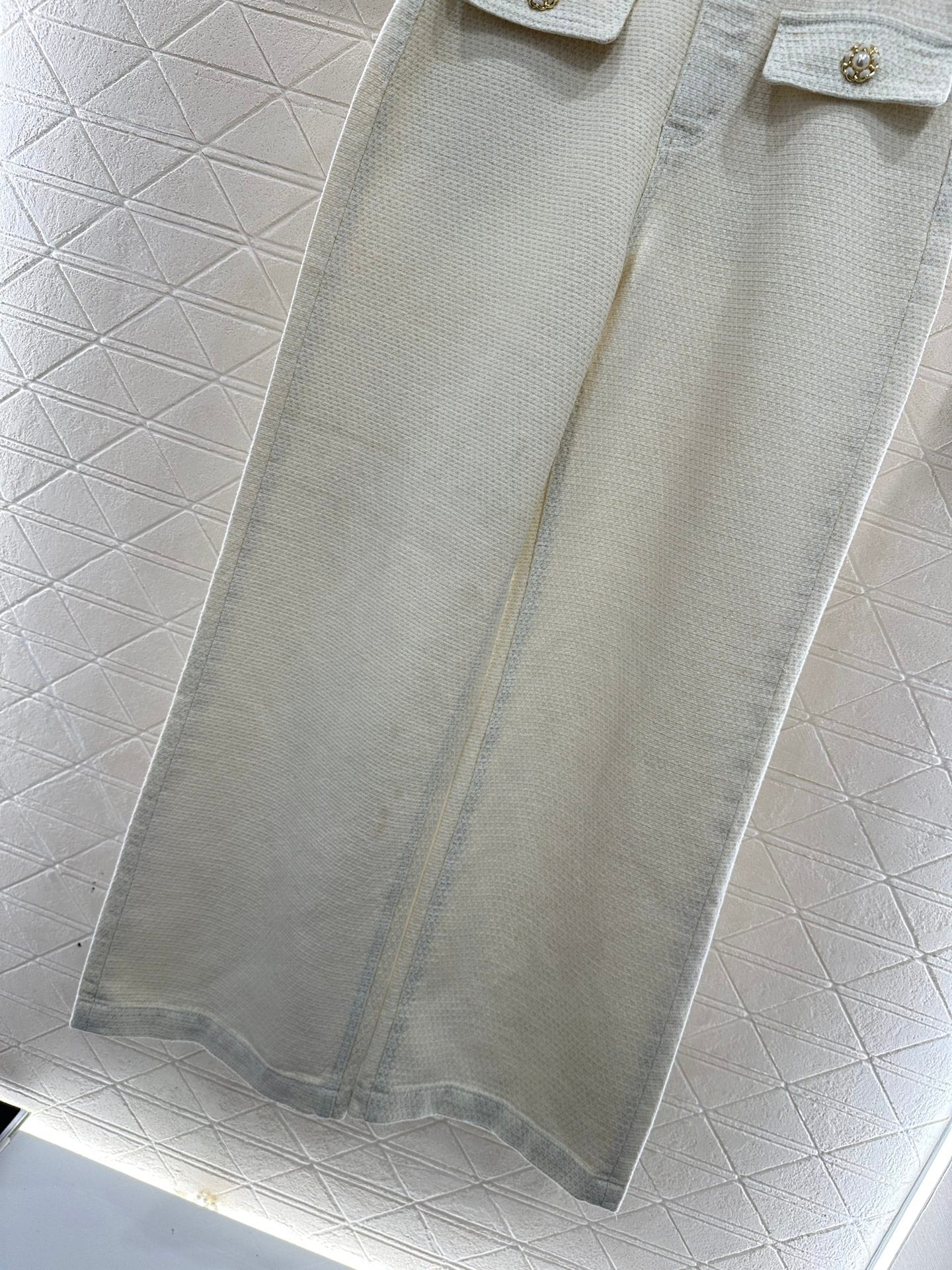 Belt Chain Wide Leg Pants