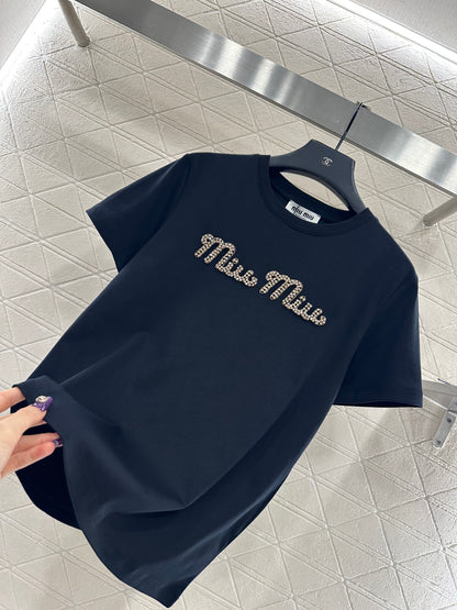 Dingzhu Hot Diamond Short Sleeve 𝑇𝑒𝑒