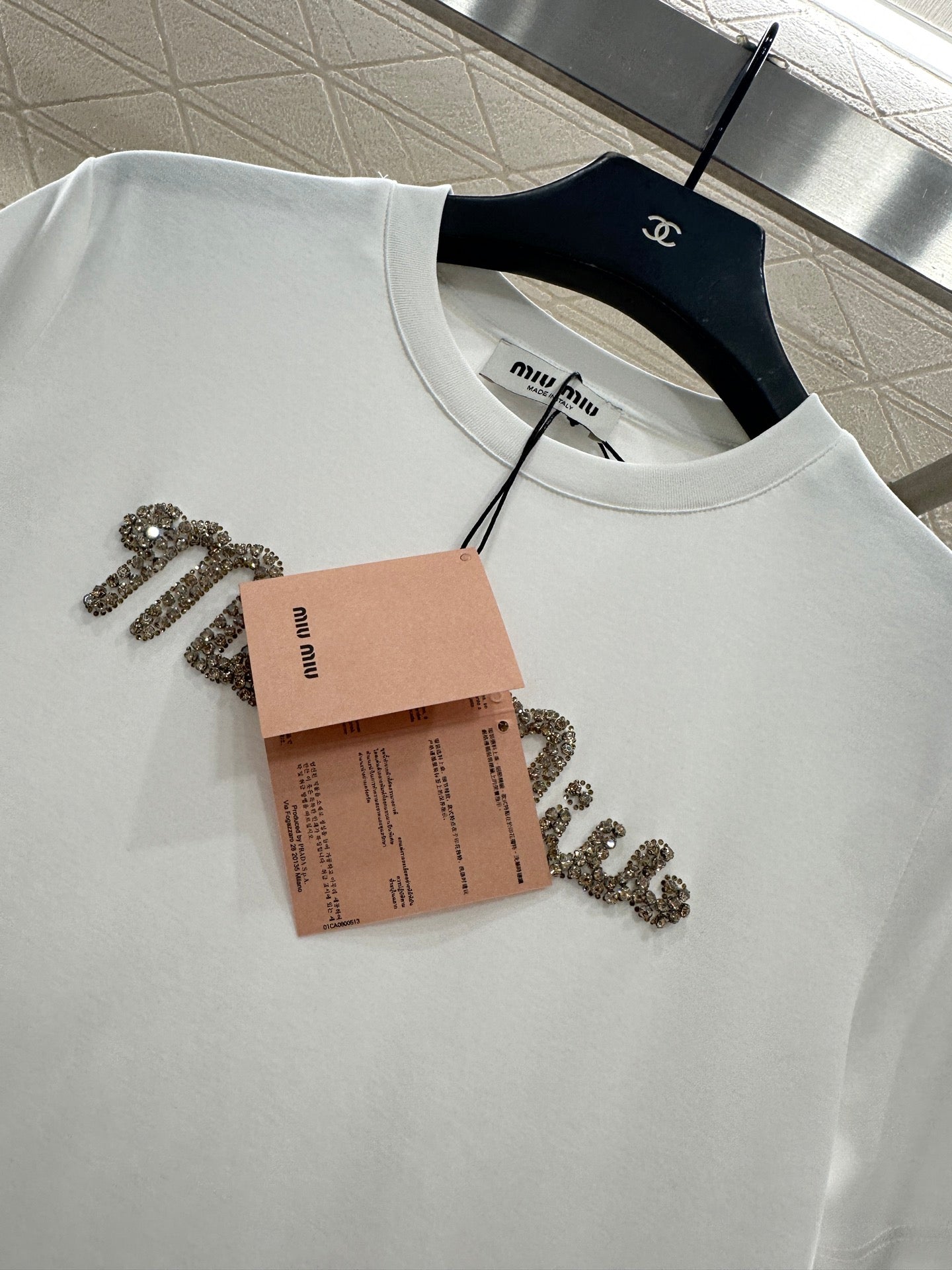 Dingzhu Hot Diamond Short Sleeve 𝑇𝑒𝑒