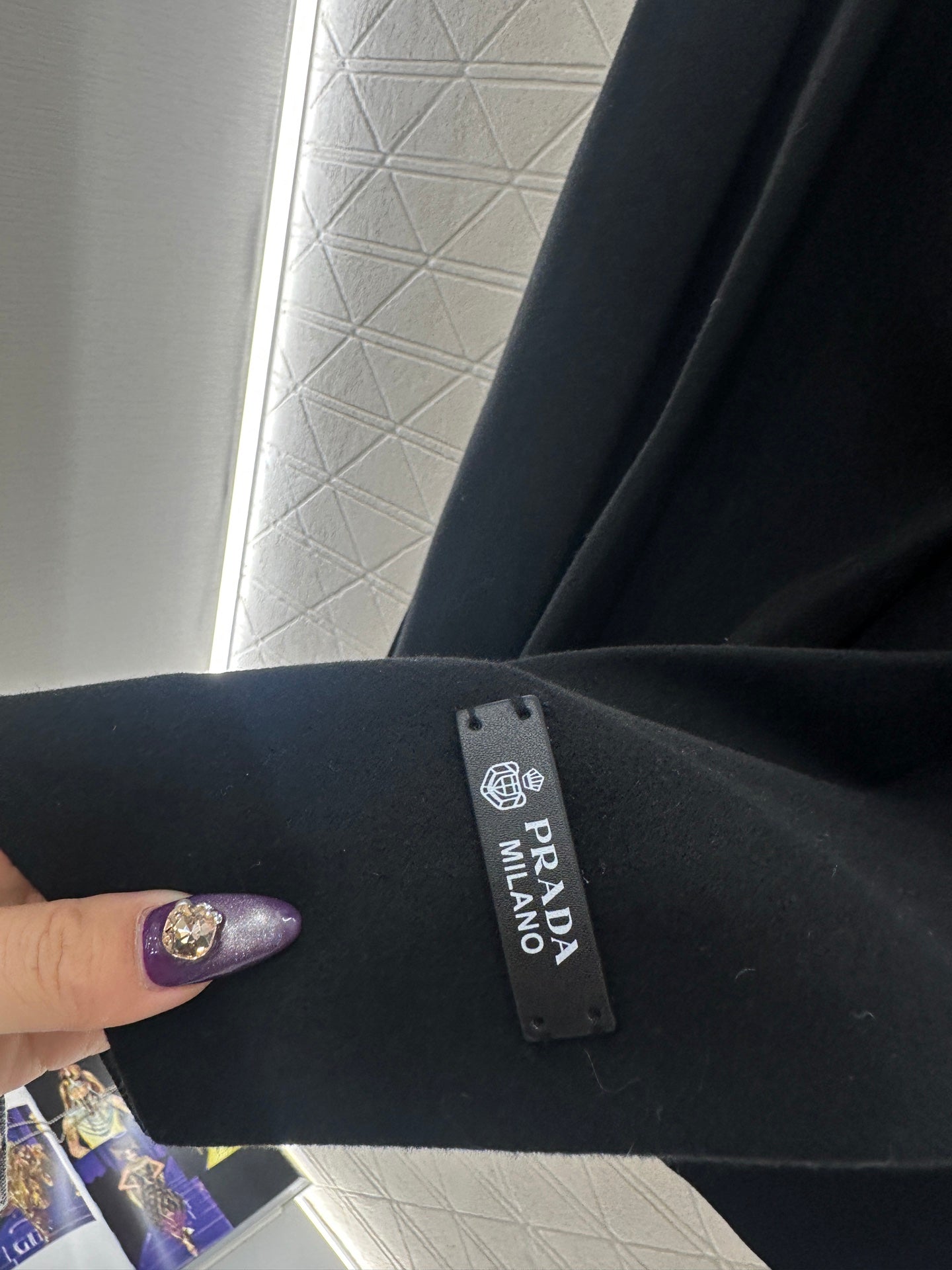 Mid length pleated skirt with waist belt