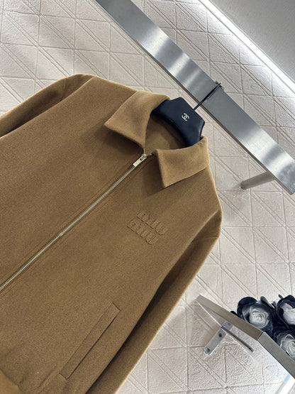 Collar zipper jacket jacket