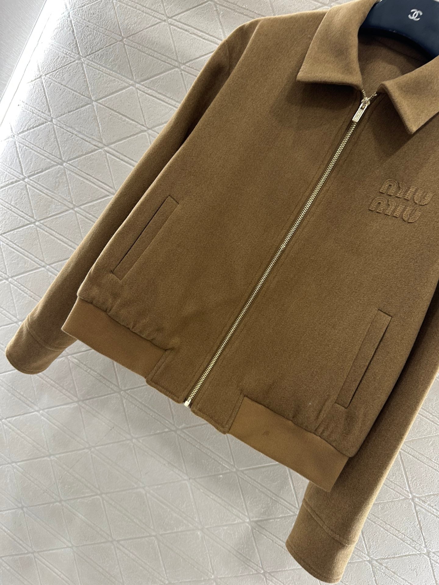 Collar zipper jacket jacket