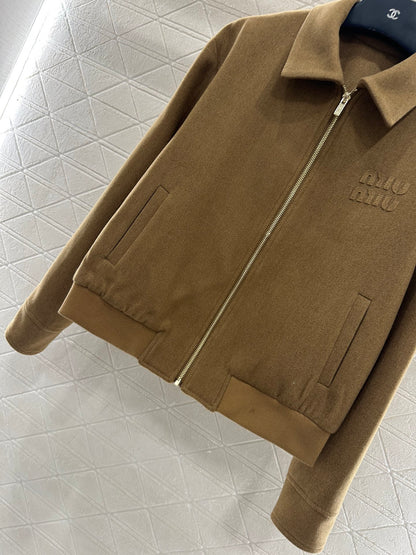 Collar zipper jacket jacket