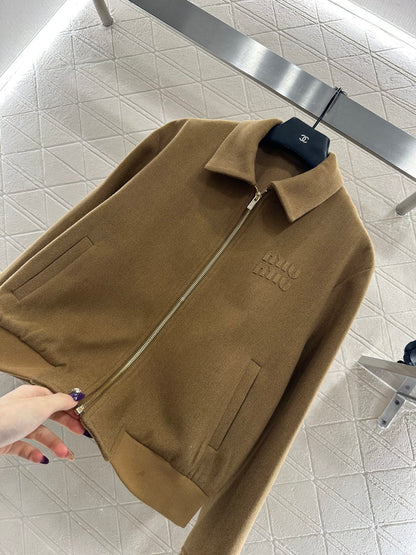 Collar zipper jacket jacket