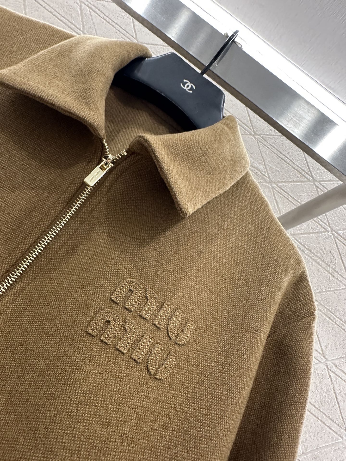 Collar zipper jacket jacket