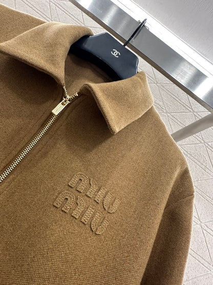 Collar zipper jacket jacket