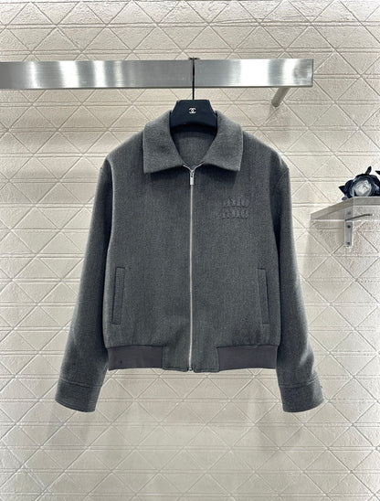 Collar zipper jacket jacket