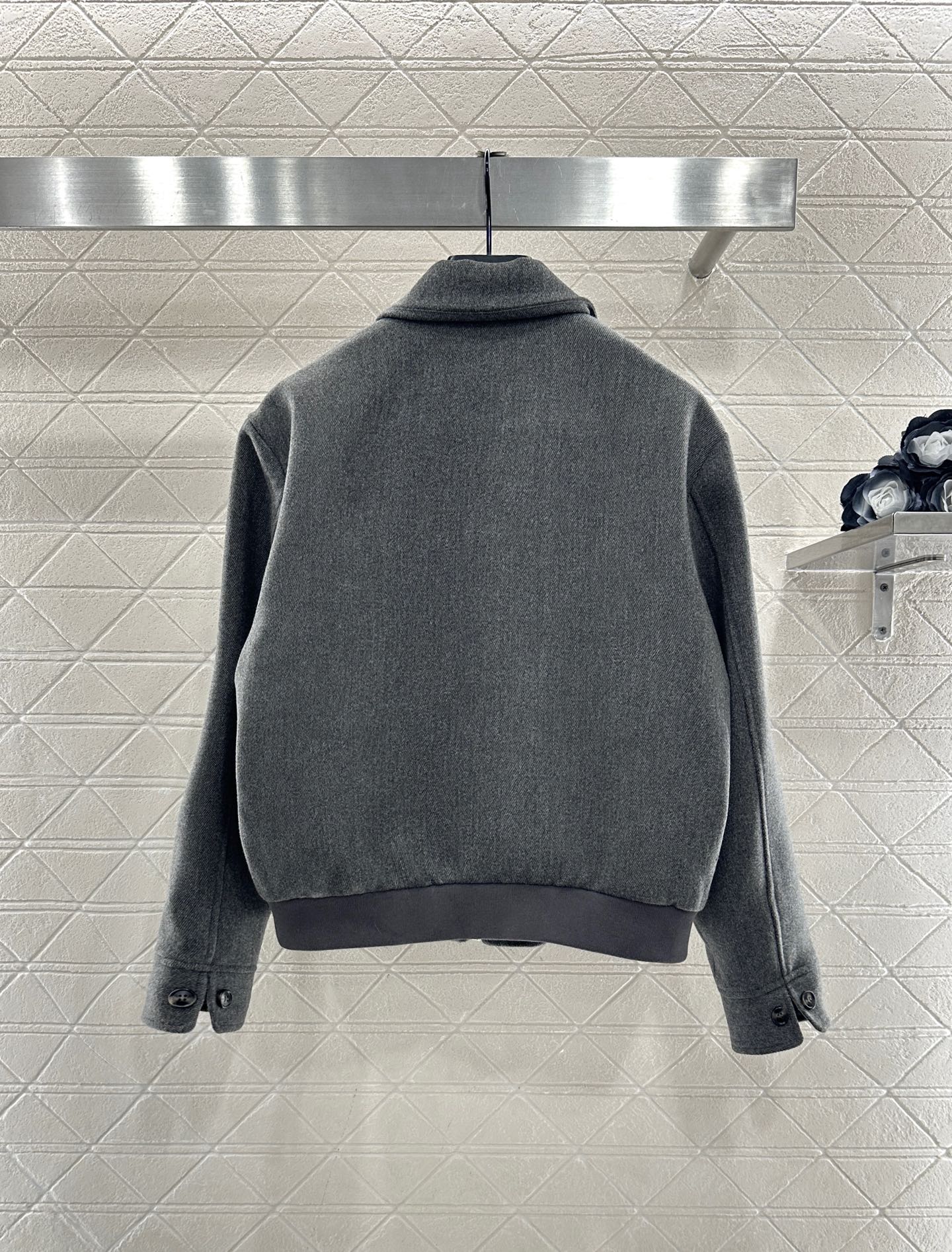 Collar zipper jacket jacket