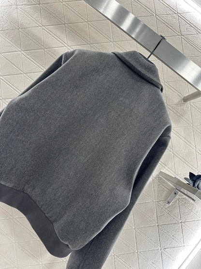 Collar zipper jacket jacket