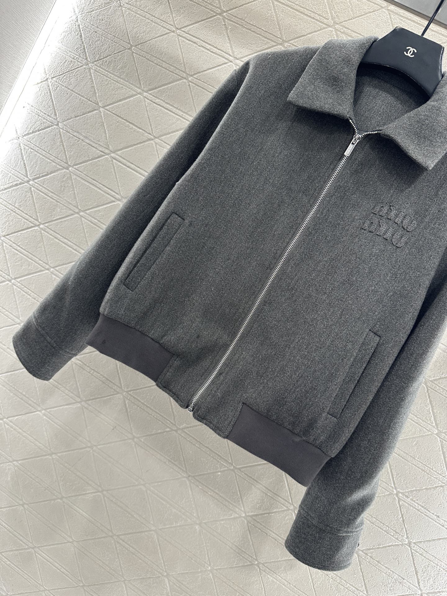 Collar zipper jacket jacket