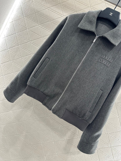 Collar zipper jacket jacket