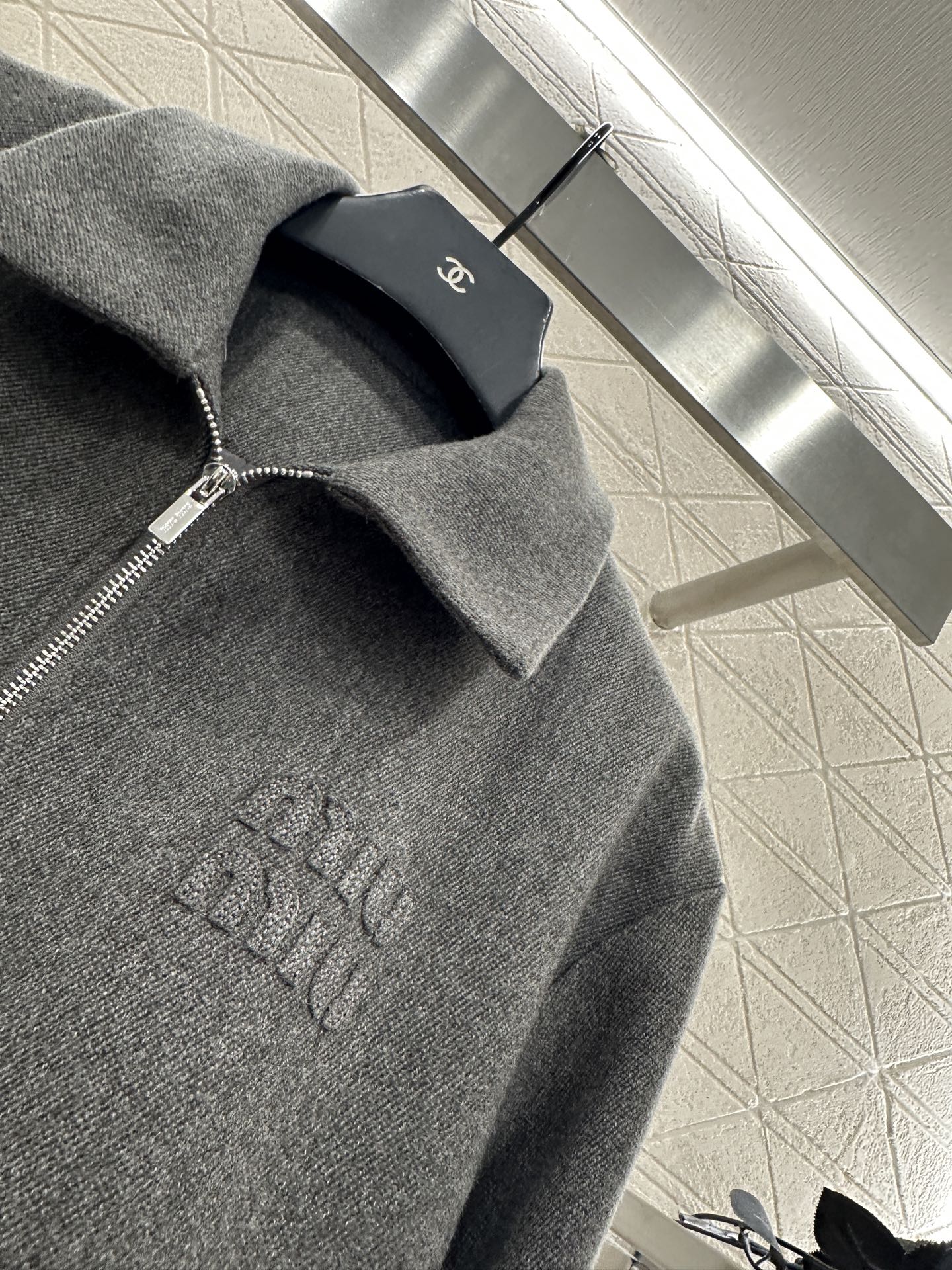 Collar zipper jacket jacket