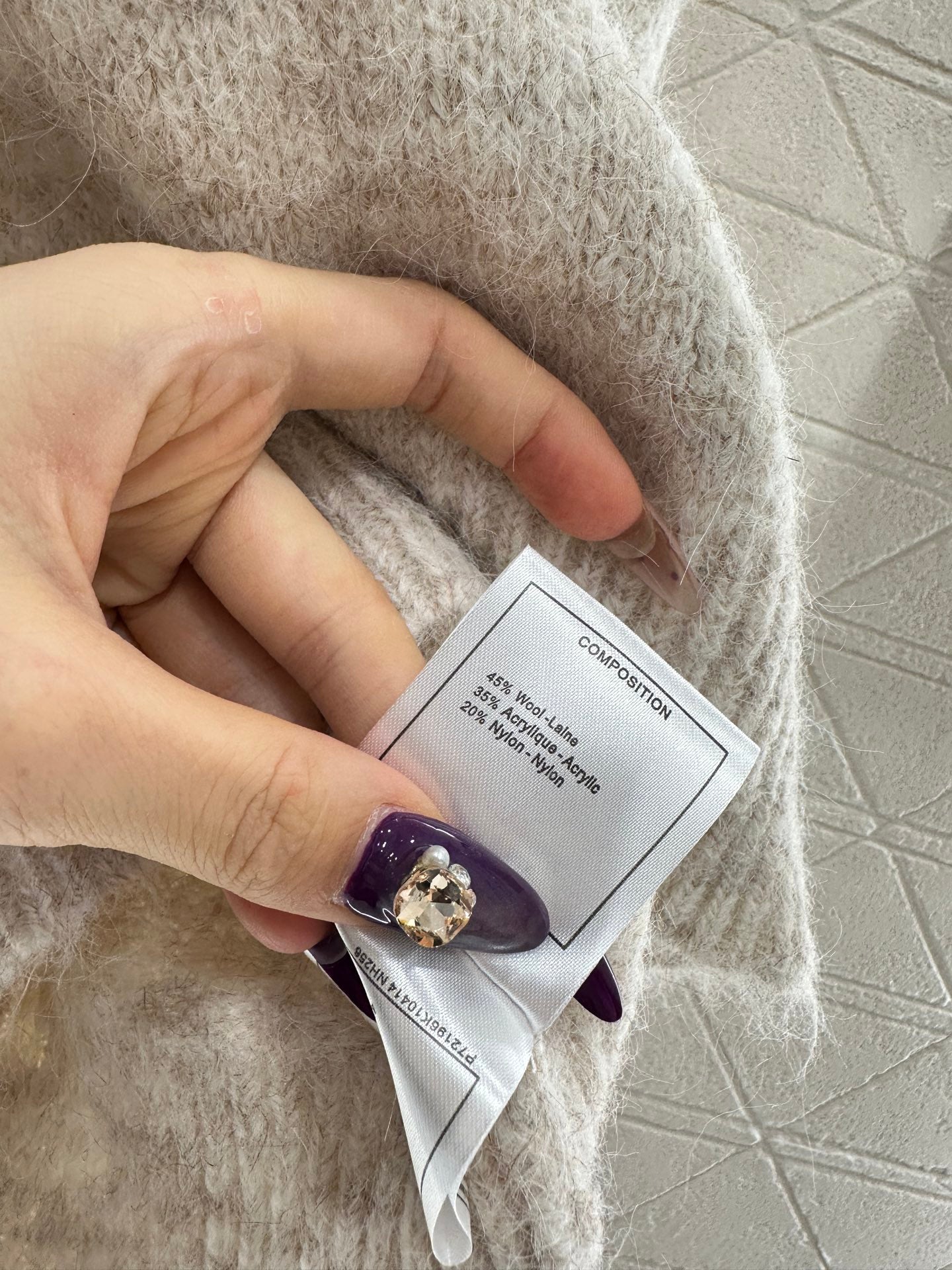 3D flower knitted vest