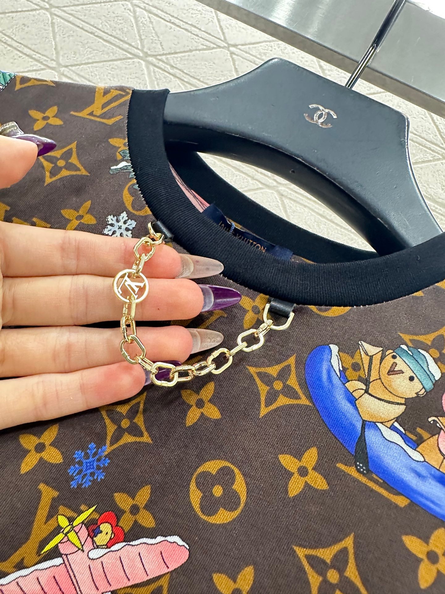 Doll printed chain 𝑇𝑒𝑒