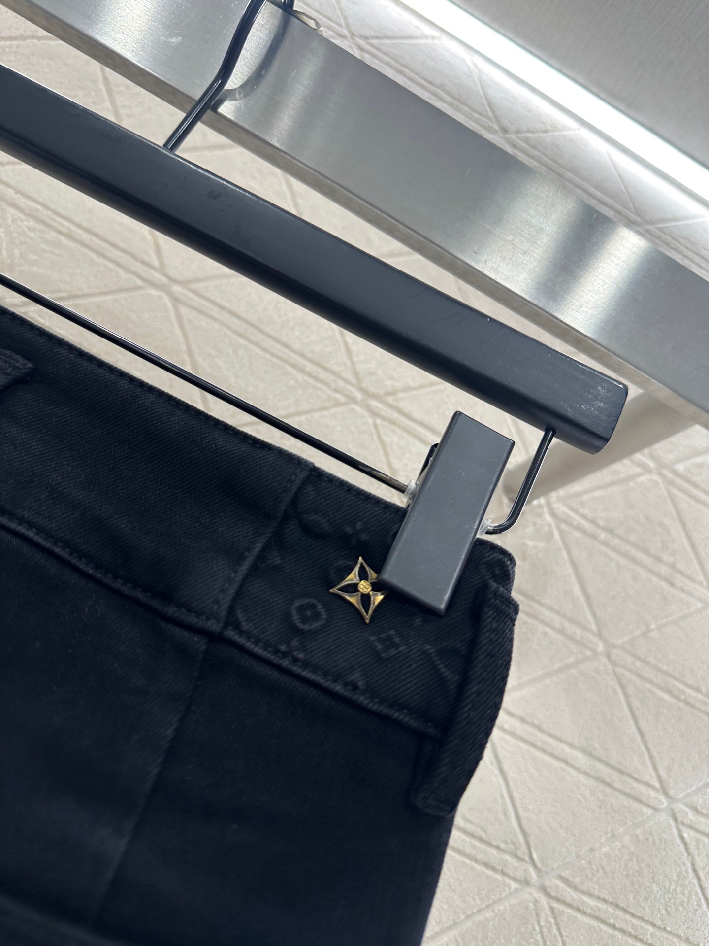 Retro velvet pencil jeans