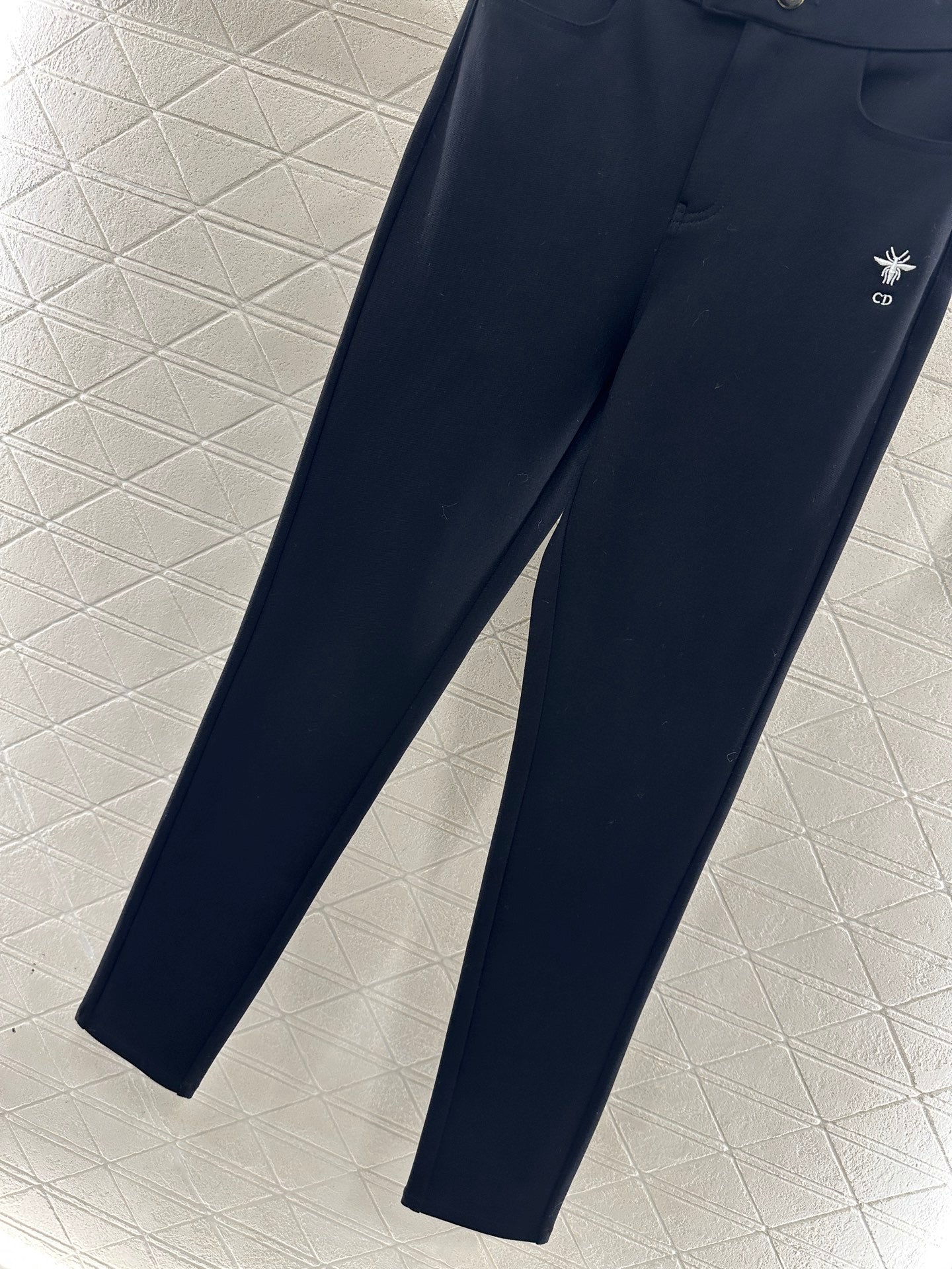 Retro stretch pencil pants