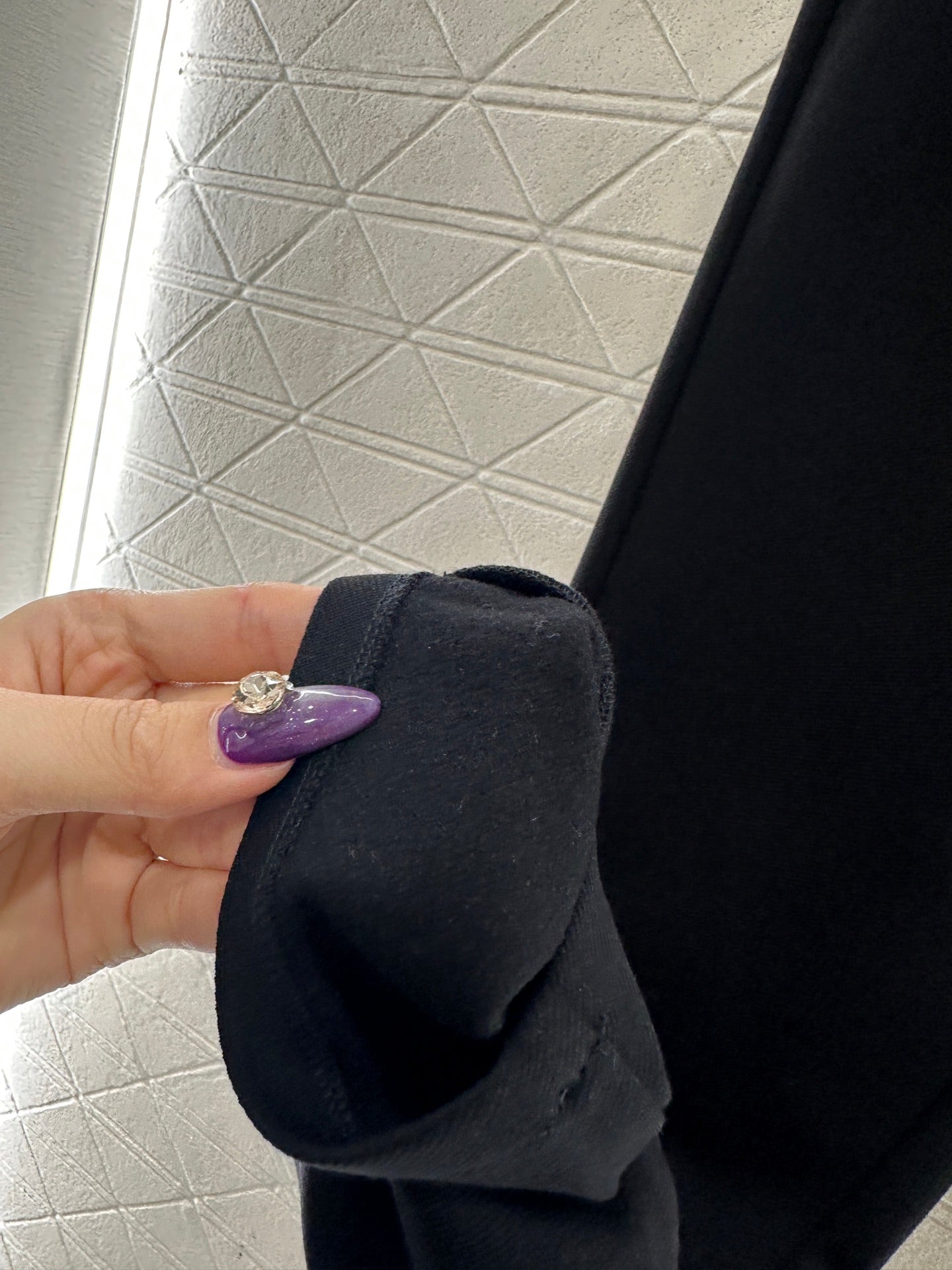 Retro stretch pencil pants